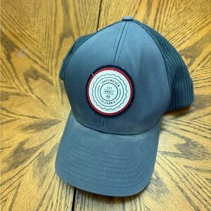 Travis Mathew Charcoal and Black Mesh Hat